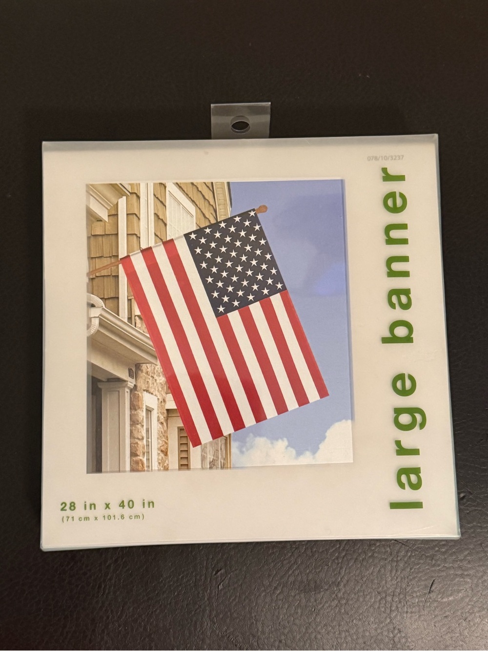 Large Banner Wall Flag - Red, White & Blue